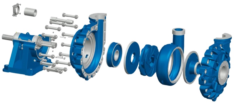 Berg Engineering slurry pump refurbishment project