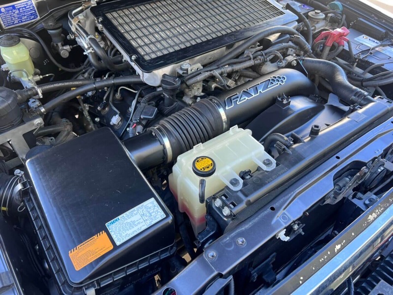 Fatz Fabrication 4x4 snorkel installed on a vehicle