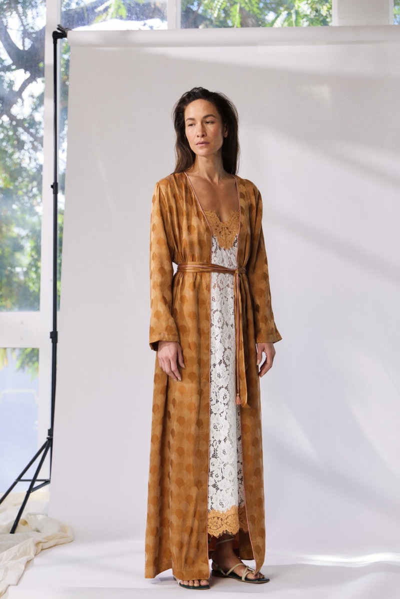 Flannel silk campaign editorial
