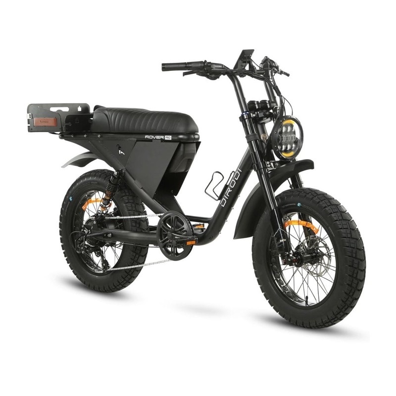 Dirodi Rover Pro e-bike in jet black from NG Mobility