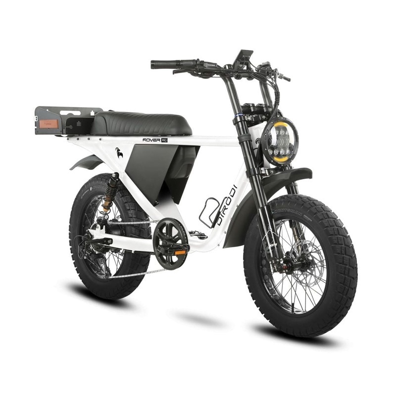 Dirodi Rover Pro e-bike in pearl white at NG Mobility
