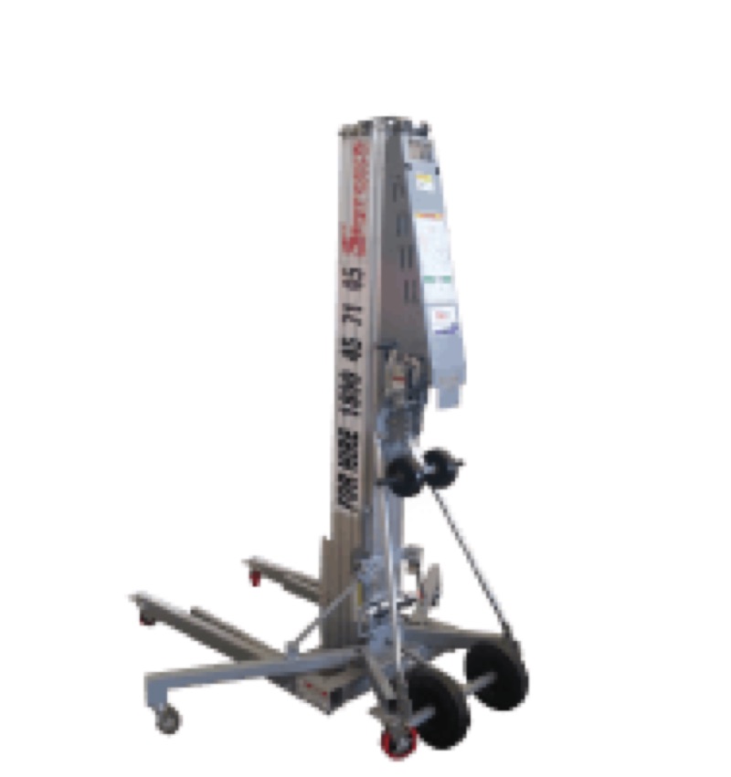 Genie material lift available from Skyreach