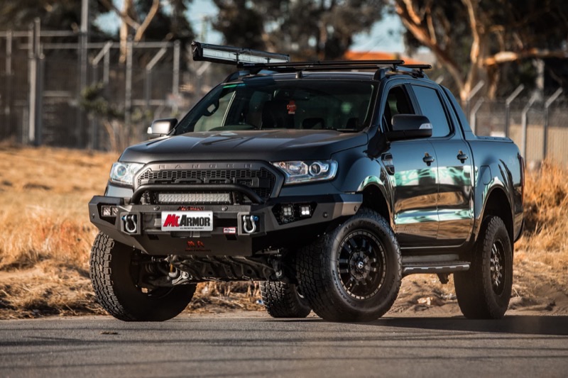 Ranger with McArmor Hercules bull bar