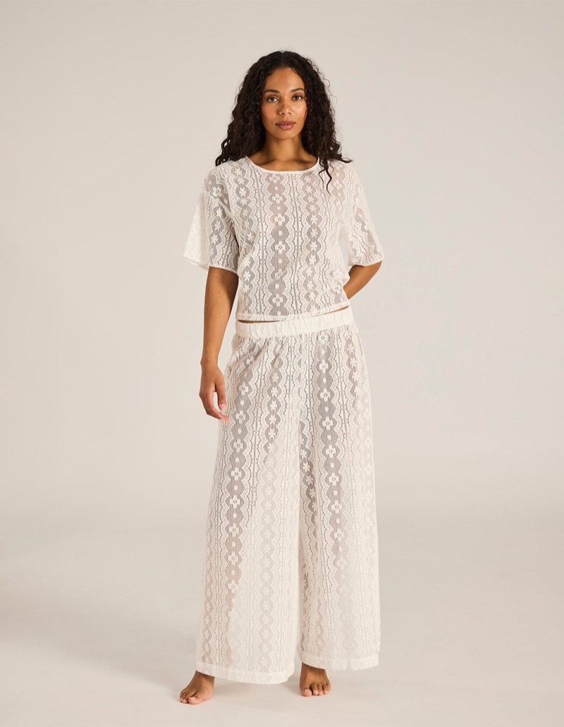 Tigerlily cream resort look